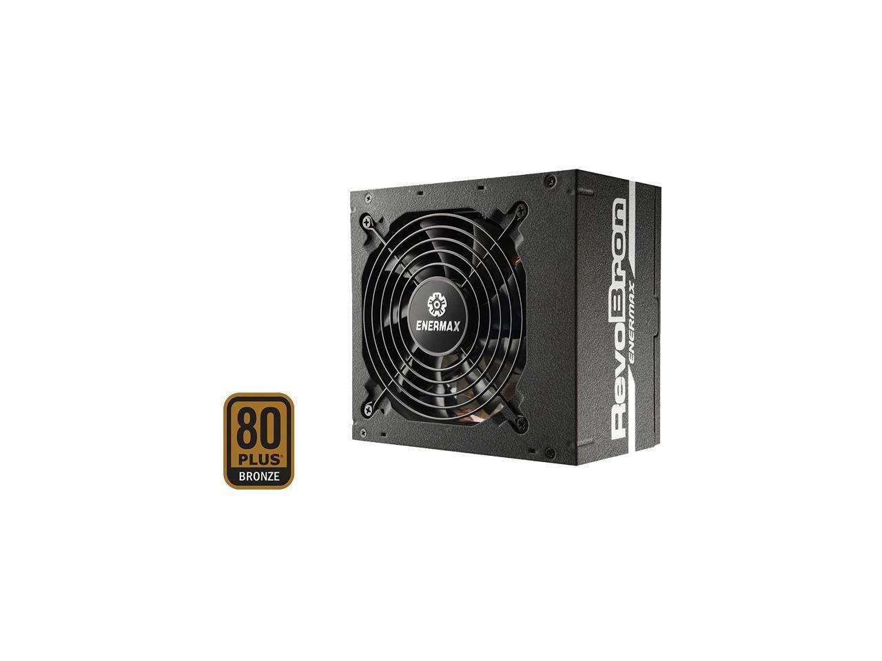 Enermax RevoBron 500W 80+ Bronze Semi Modular Power Supply