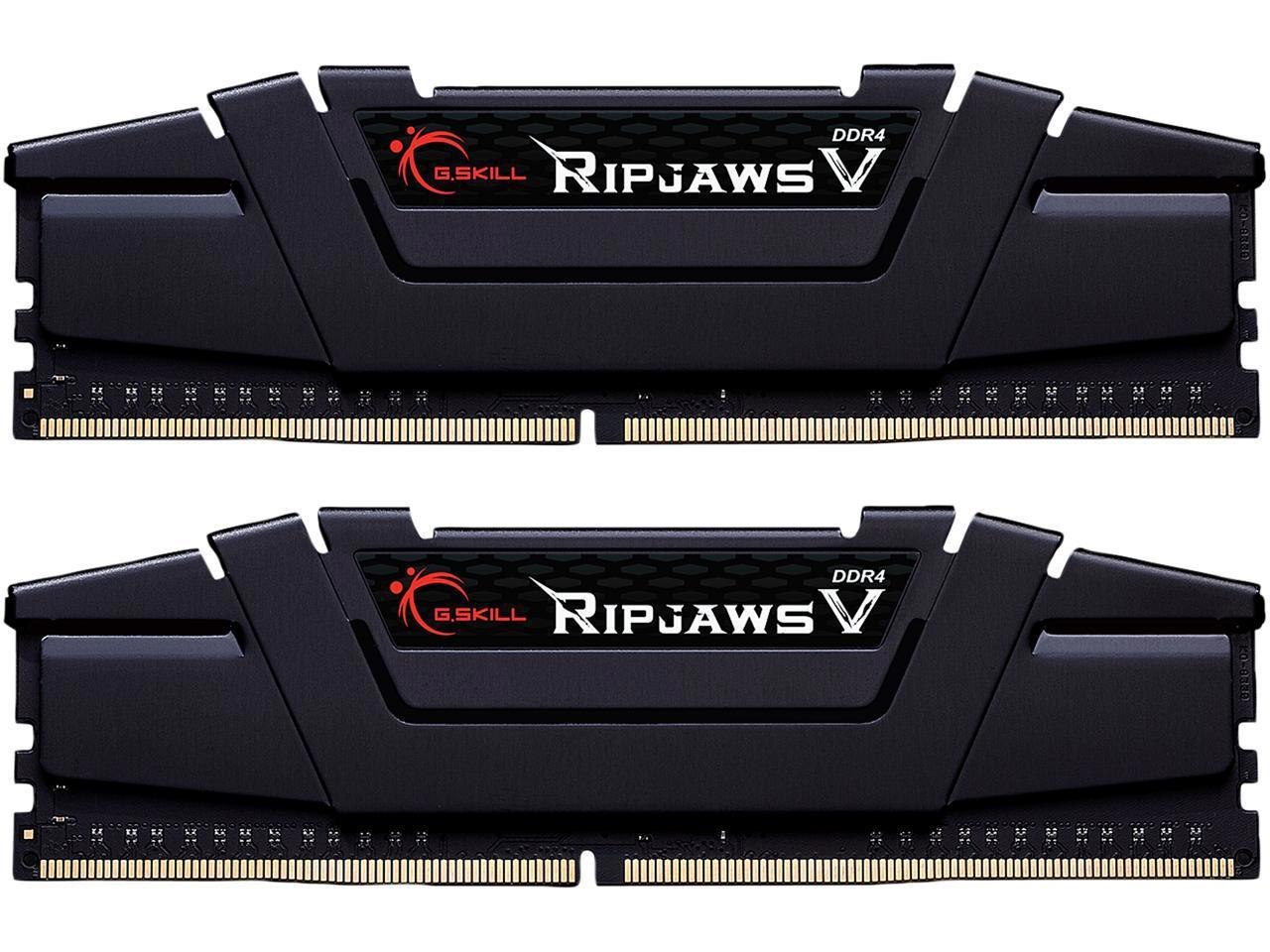 G.Skill Ripjaws V Series 64GB (2 X 32GB) DDR4 4000 (PC4 32000) Intel XMP 2.0 Desktop Memory Model F4-4000C18D-64GVK