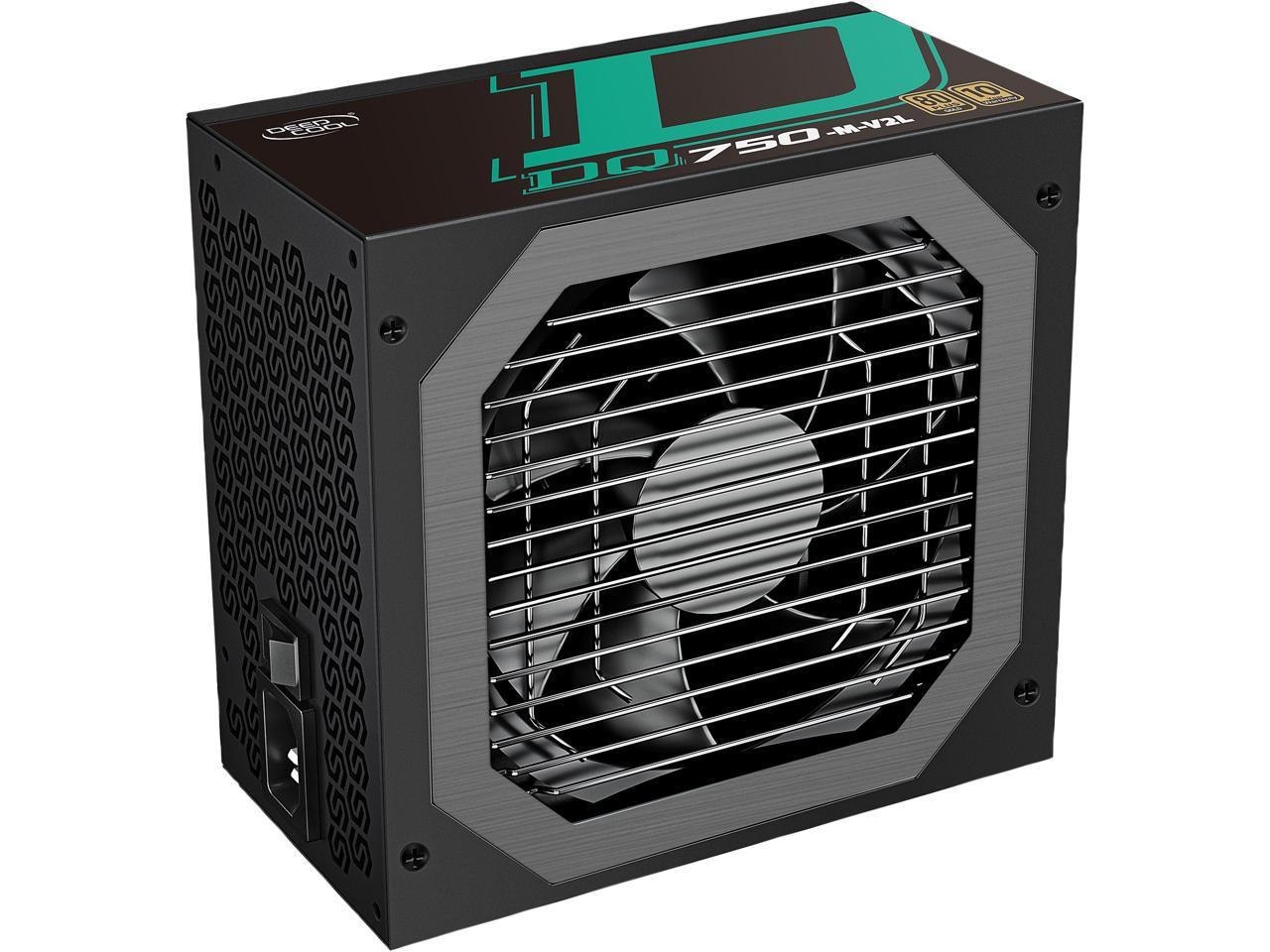 Deepcool DQ750-M-V2L 750 W Atx12v / Eps12v 80 Plus Gold Certified Full Modular Active PFC Power Supply