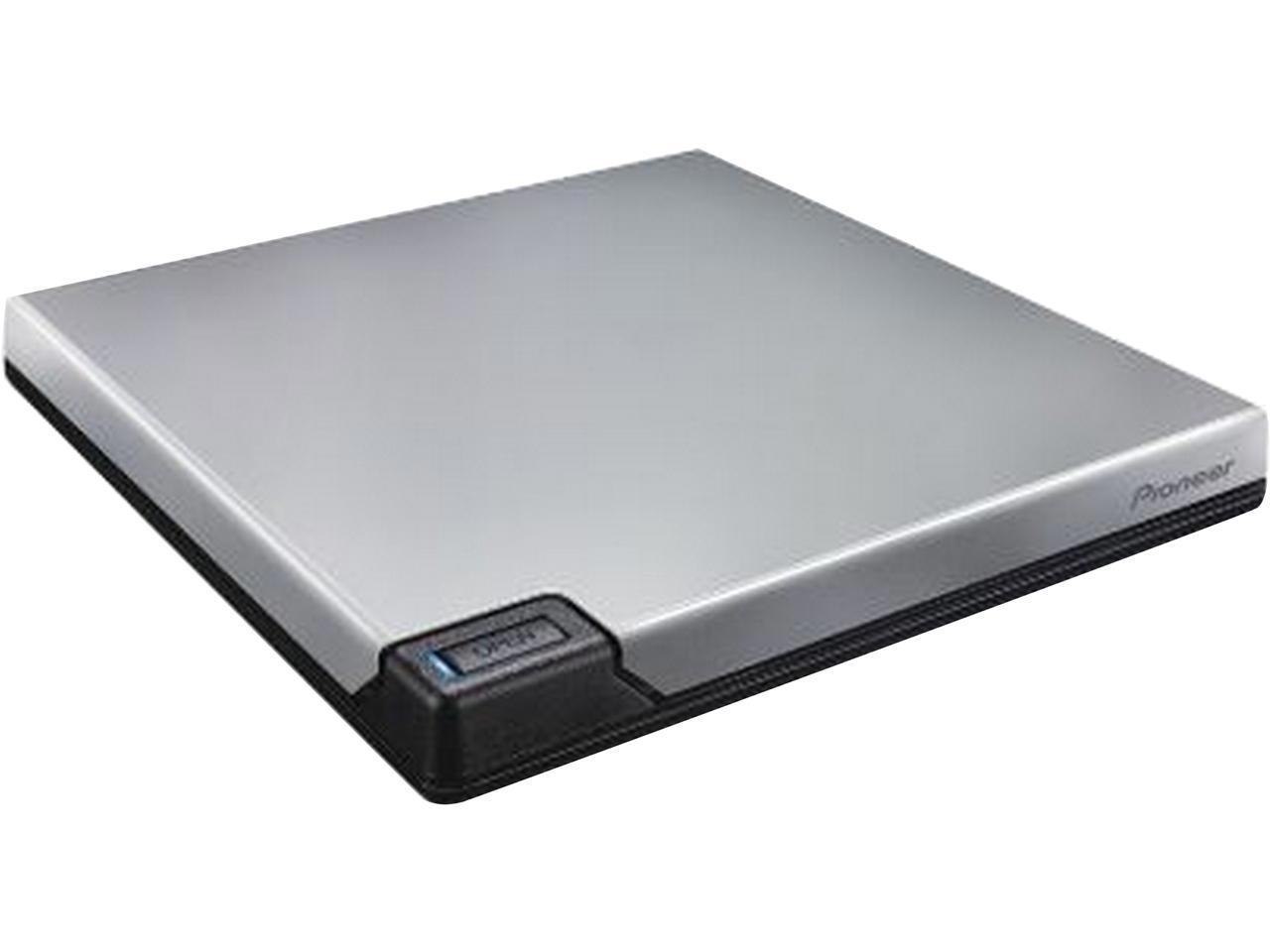 Pioneer Usb 3.0 Slim Portable BD/DVD/CD Burner Model BDR-XD07S