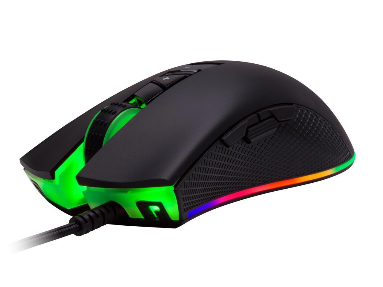 Rosewill Neon M60 Wired Gaming Mouse With Optical Gaming Sensor