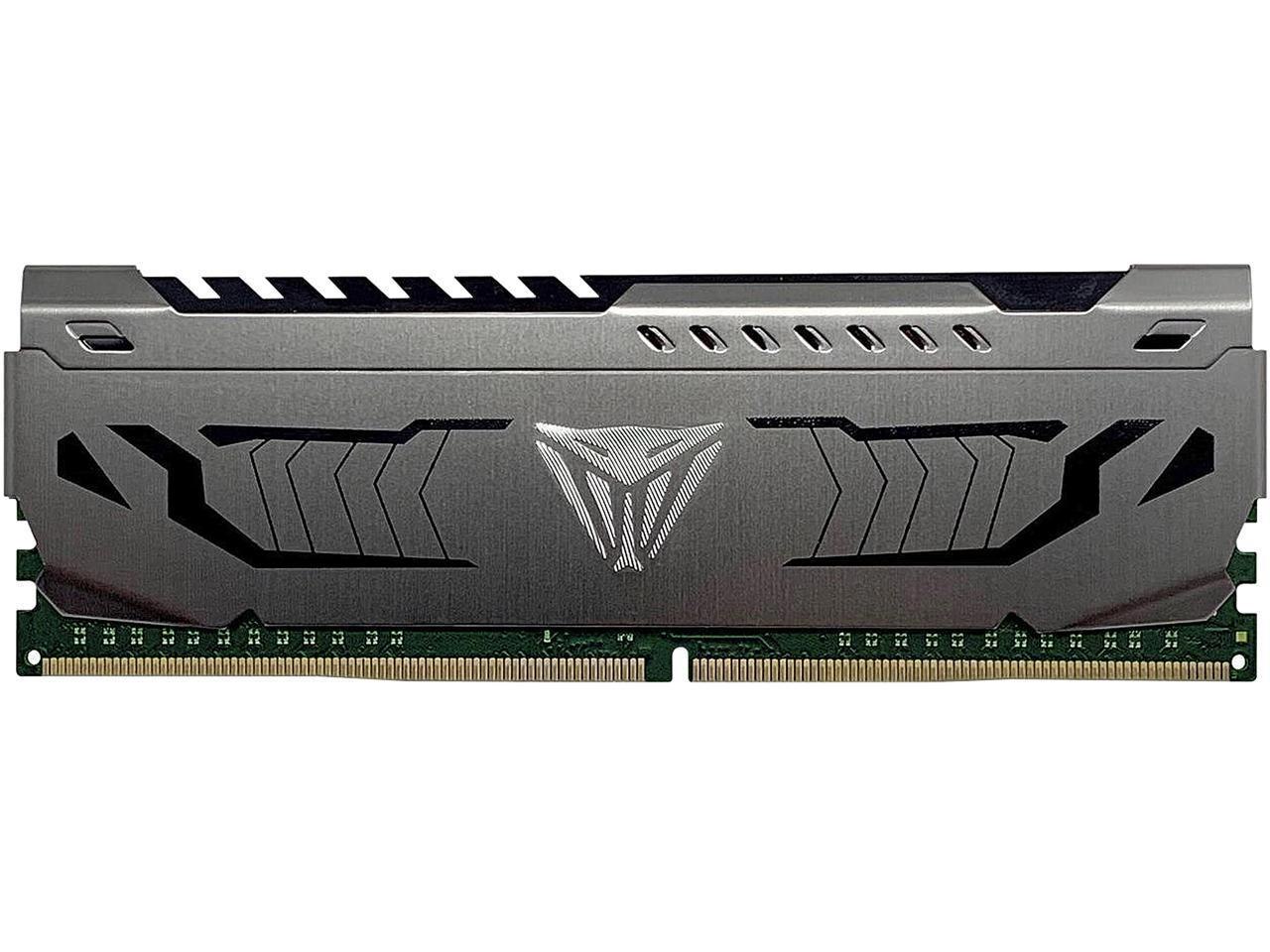 Patriot Viper Steel 16GB DDR4 3600 (PC4 28800) Intel XMP 2.0 Desktop Memory Model PVS416G360C8G