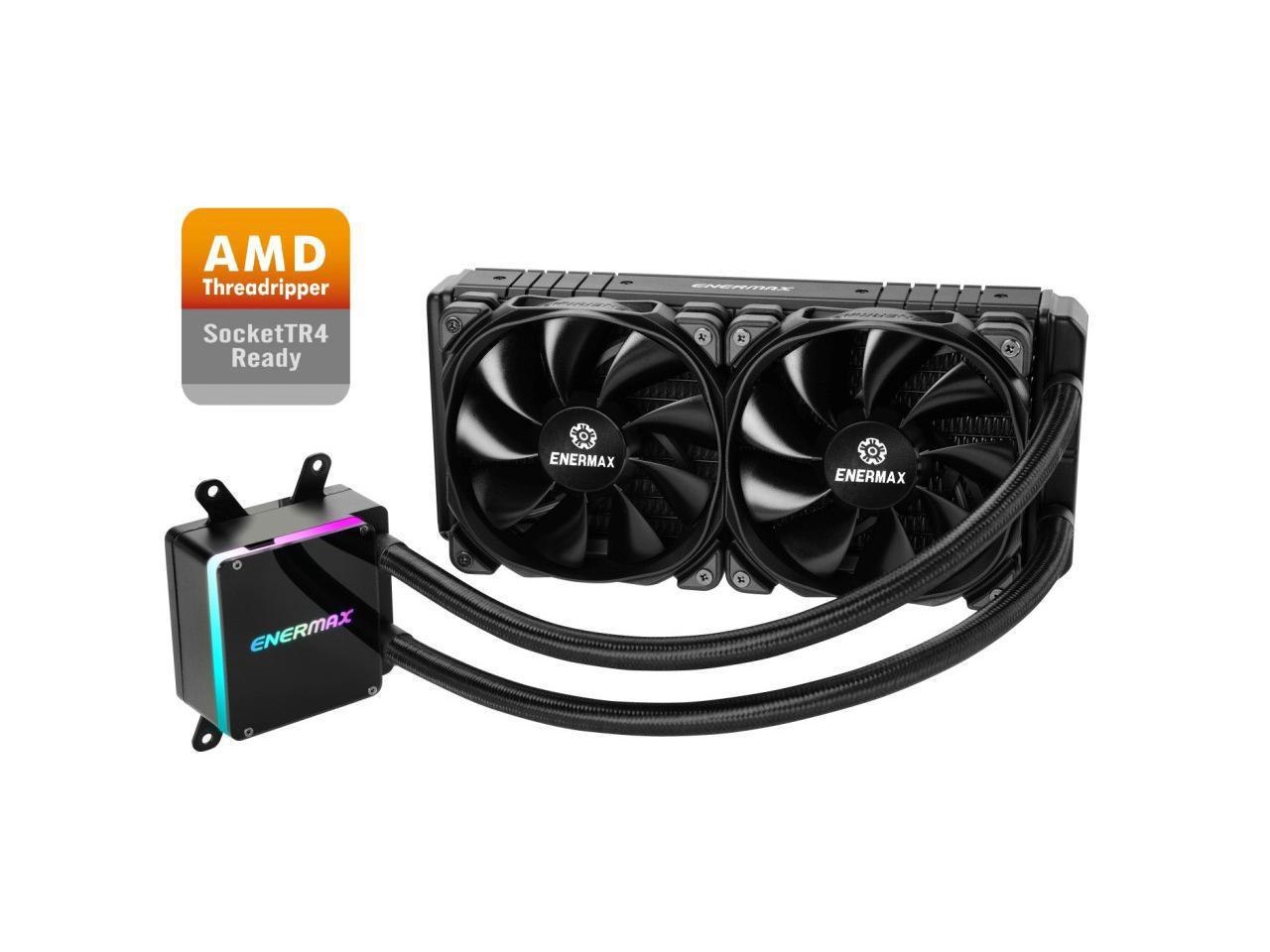 Enermax Liqtech TR4 Ii 240 Addressable RGB All-In-One Cpu Liquid Cooler For TR4