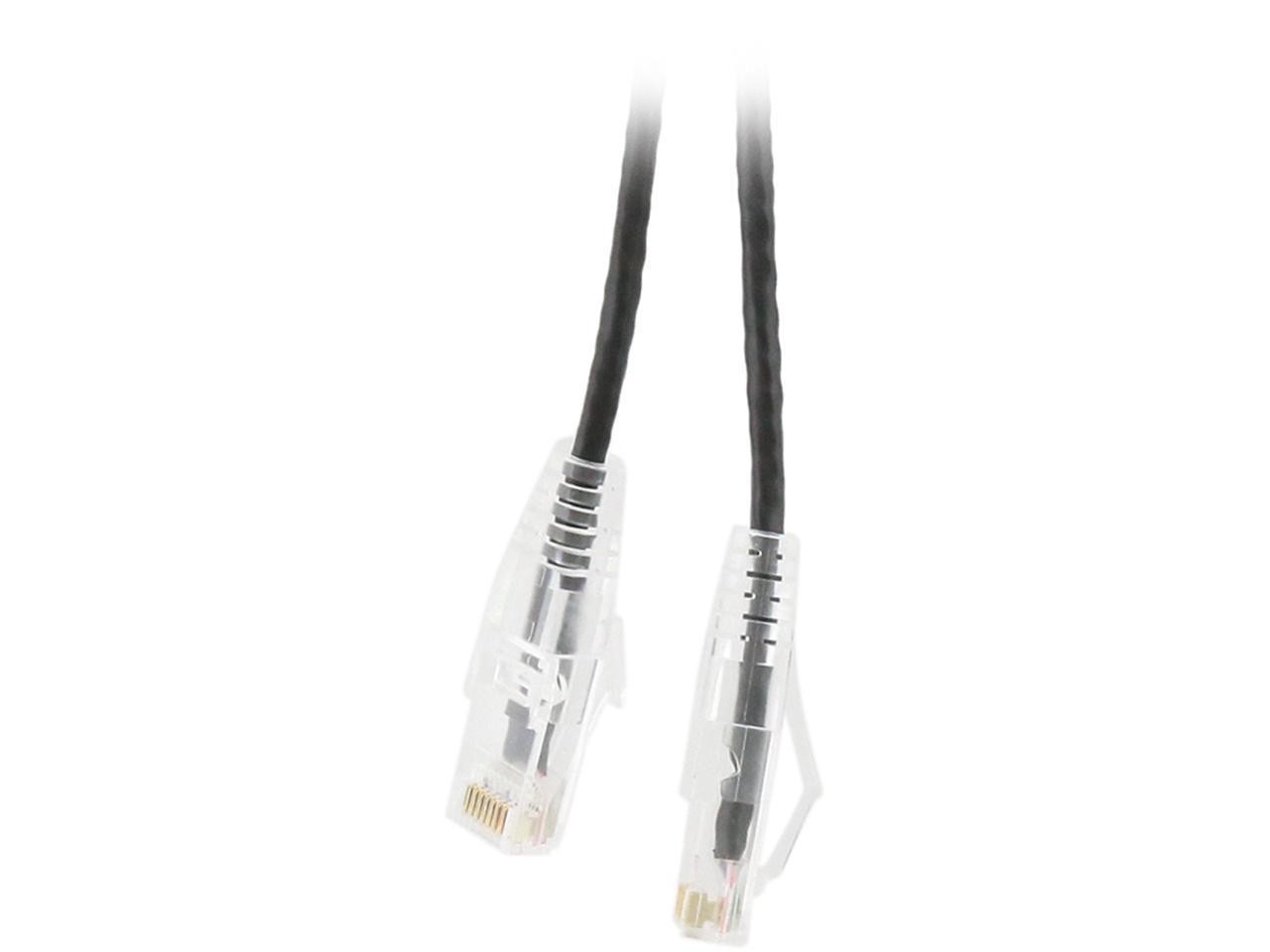 Nippon Labs 28 Awg Snagless Ultra Slim Cat6 Ethernet Patch Cable - Network Internet Cord - RJ45