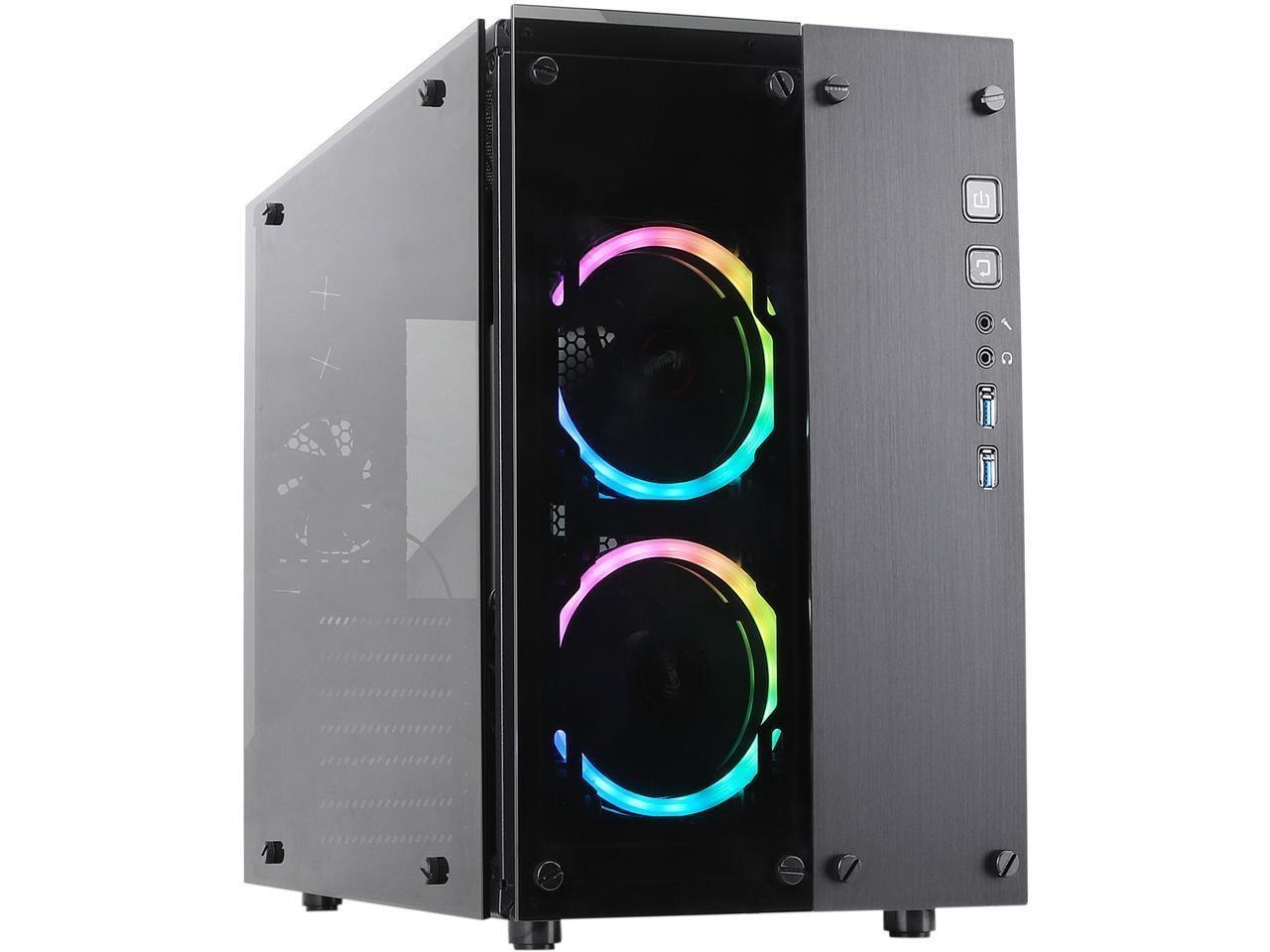 Rosewill Cullinan PX RGB-ST Atx Mid-Tower Gaming PC Computer Case