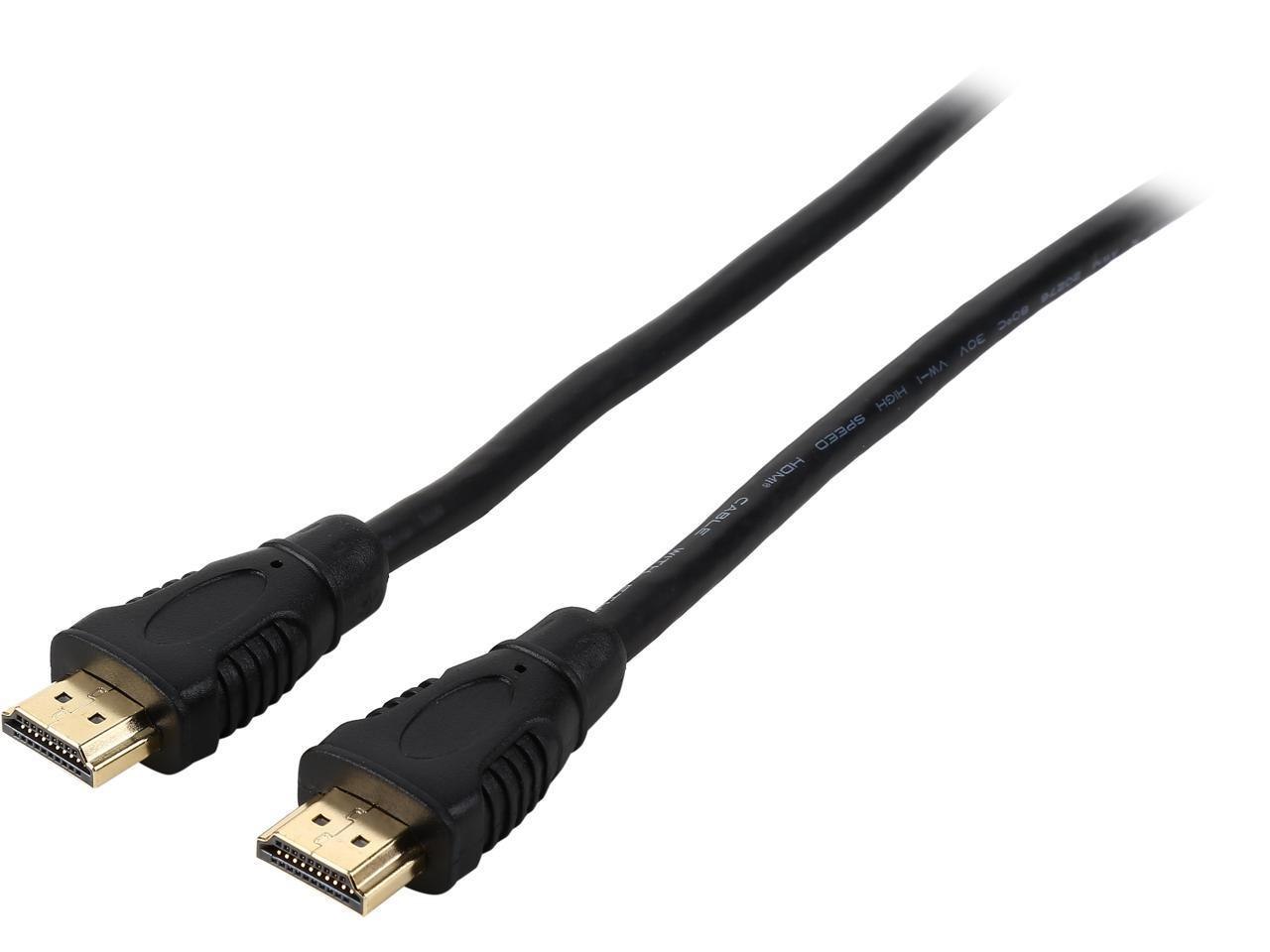 Nippon Labs Hdmi-4K-3 Black 4K Resolution High Speed Hdmi Cable With Ethernet Male To Male