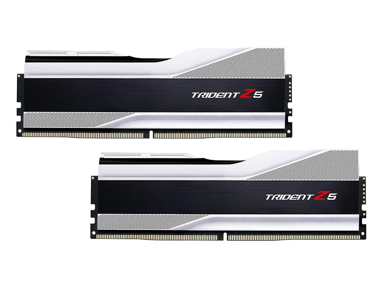 G.Skill Trident Z5 Series 64GB (2 X 32GB) 288-Pin PC Ram DDR5 6000 Intel XMP 3.0 Desktop Memory Model F5-6000J3238G32GX2-TZ5S