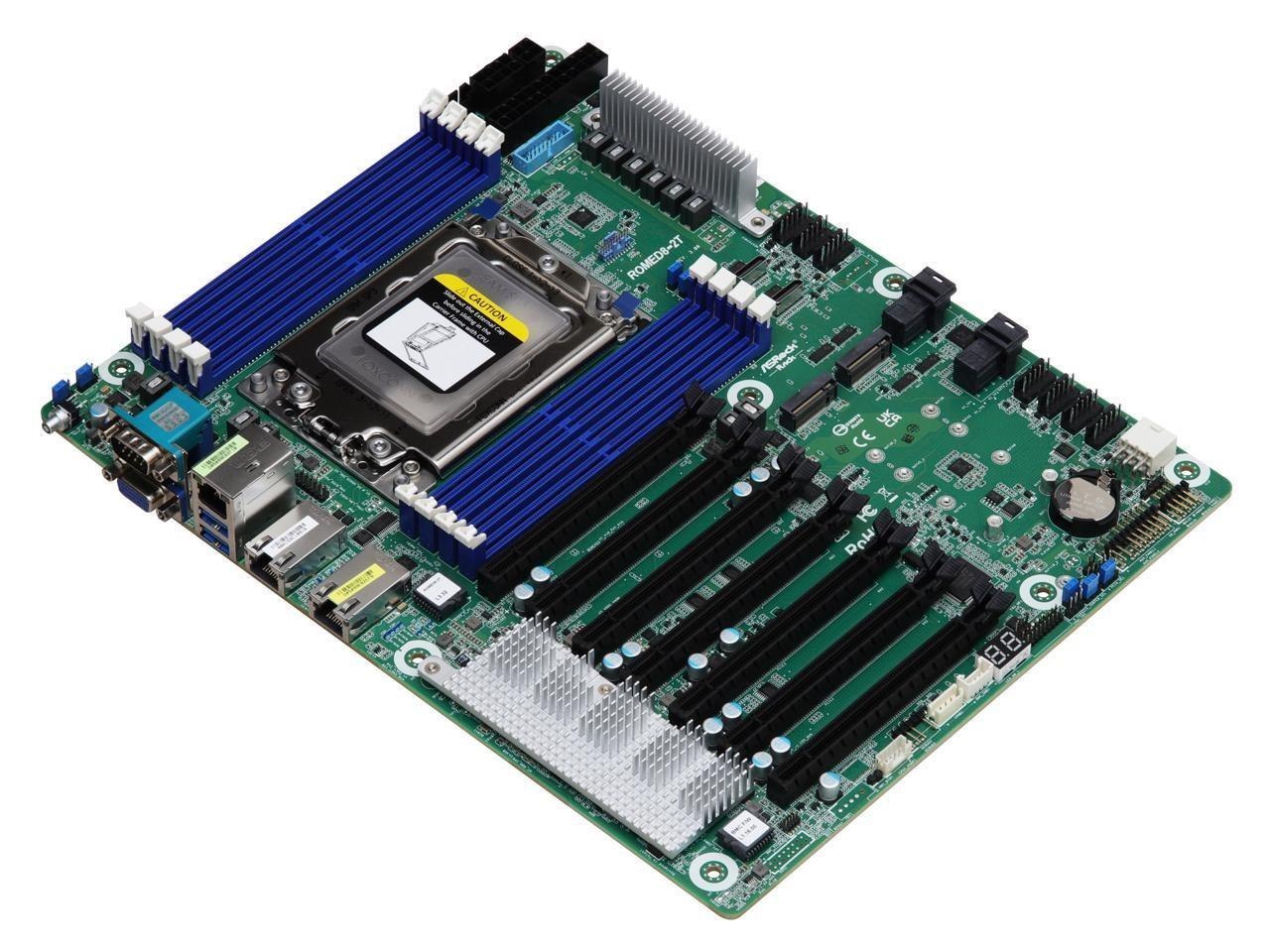 AsRock Rack Romed8-2T/Bcm Server Motherboard Single Socket SP3 (Lga 4094)