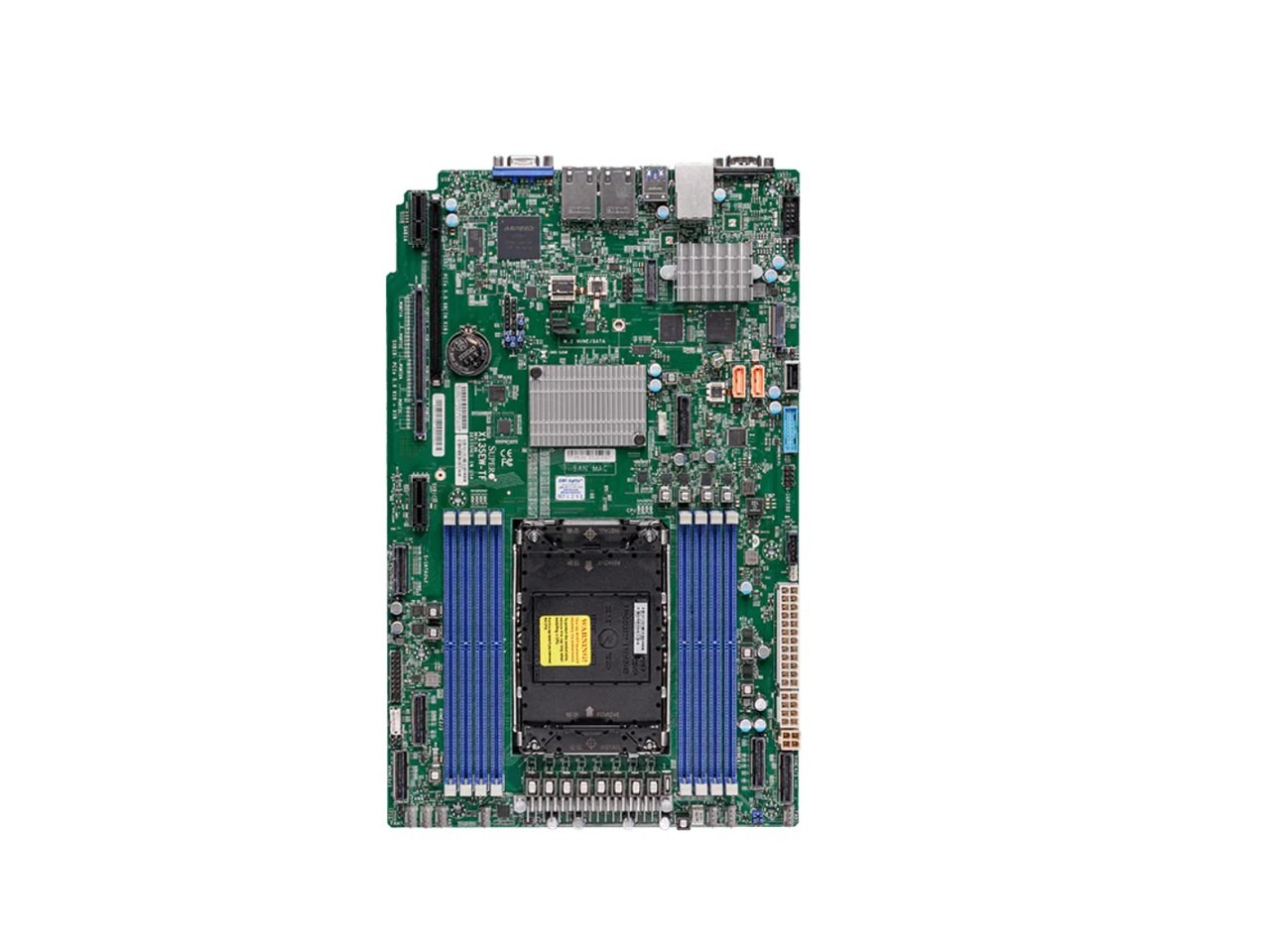 SuperMicro Sapphire Rapids-Sp (Lga-4677-E) Skt-E + Ebg PCH, 8X DDR5