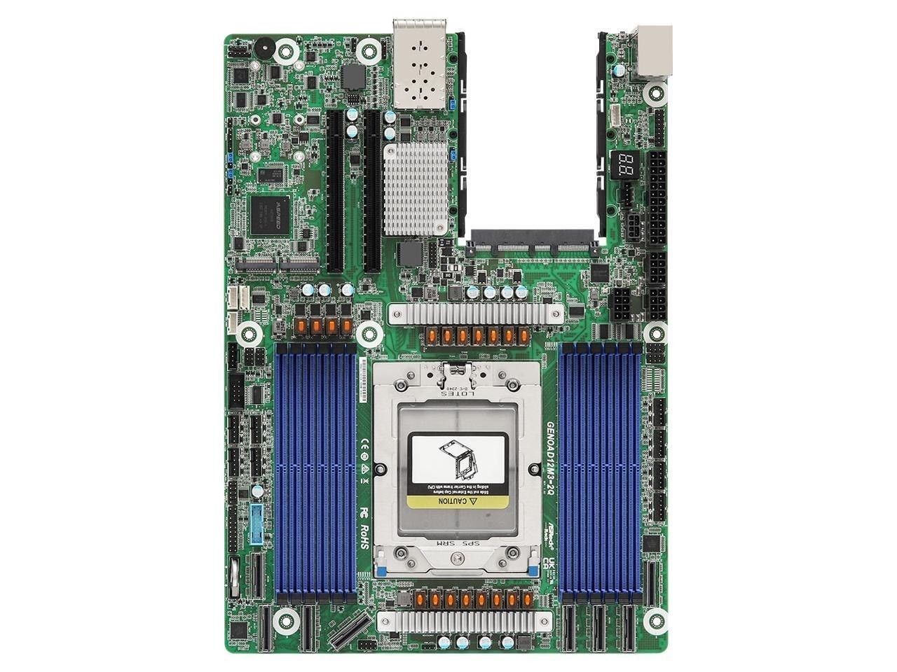 Asrock Rack Genoad12m3-2Q Ceb Server Motherboard Single Socket SP5 (Lga 6096)