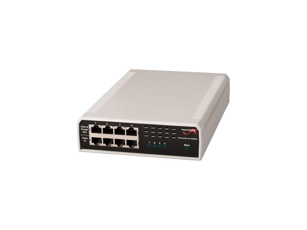 Microsemi Pd-9004G/Ac-Us Ieee 802.3At Compliant 30W 4-Port Midspan