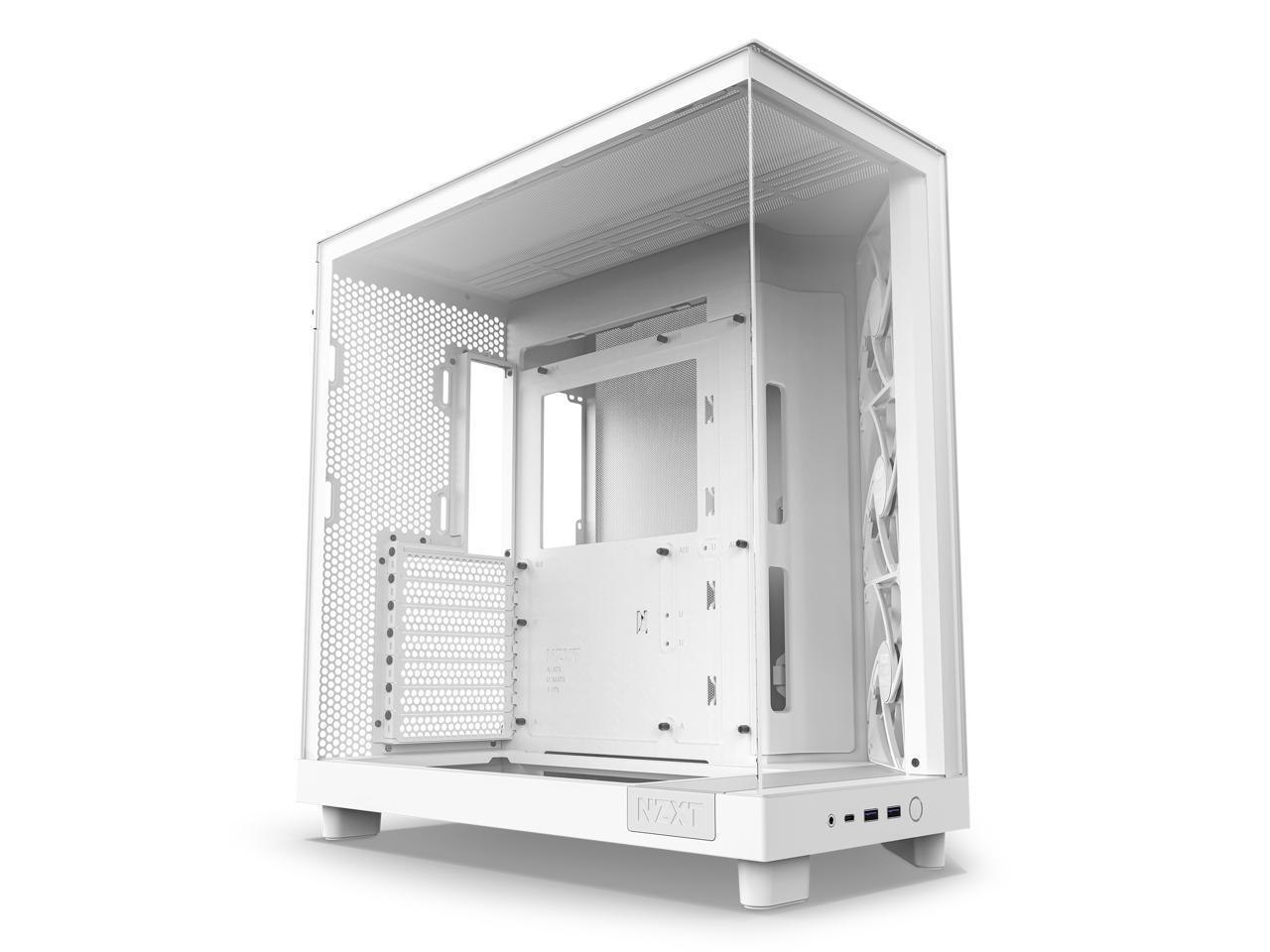 NZXT H6 Flow Compact Dual-Chamber Mid-Tower Airflow Case