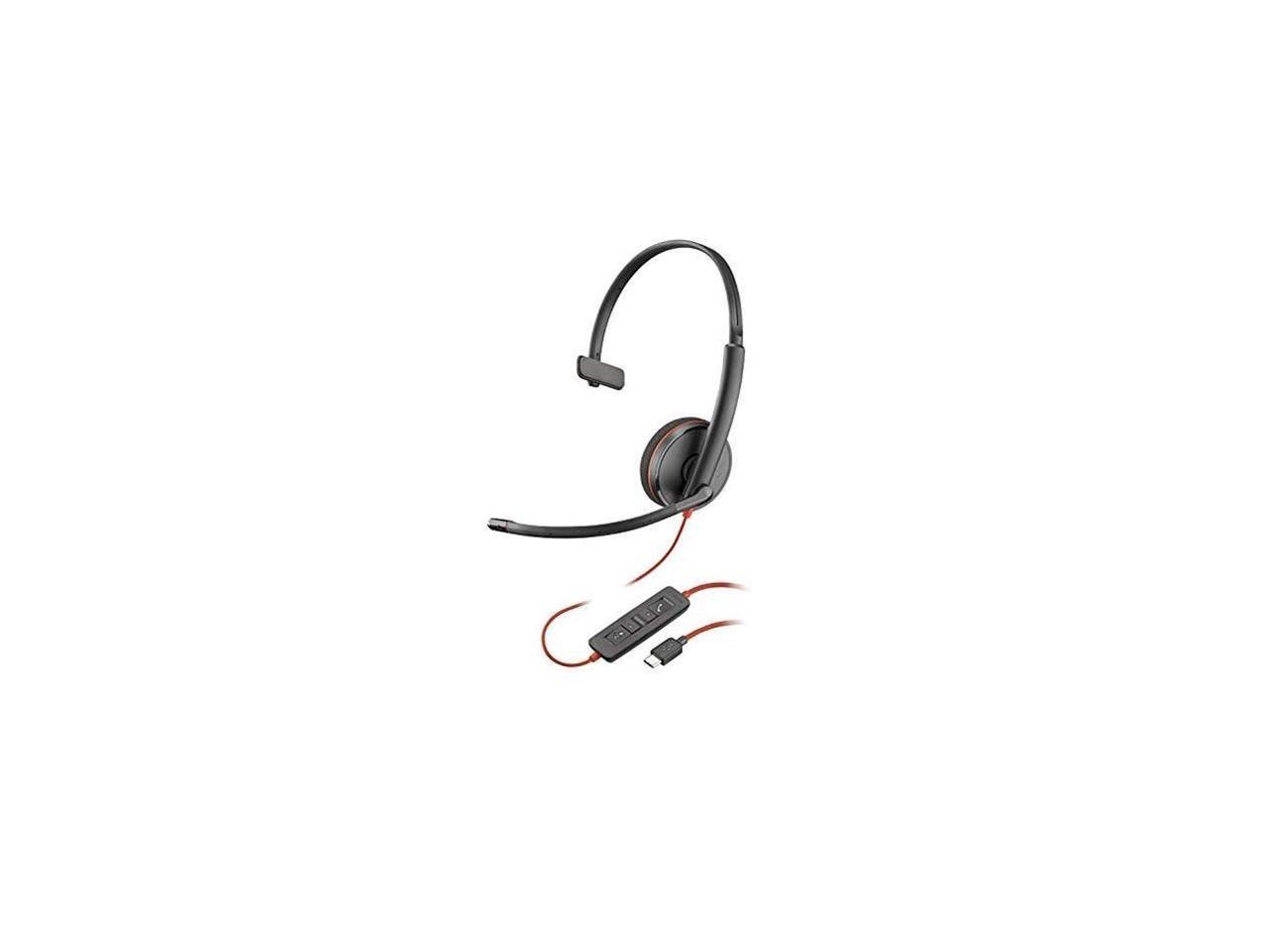 Poly Blackwire 3210 Headset - Mono - Usb Type C
