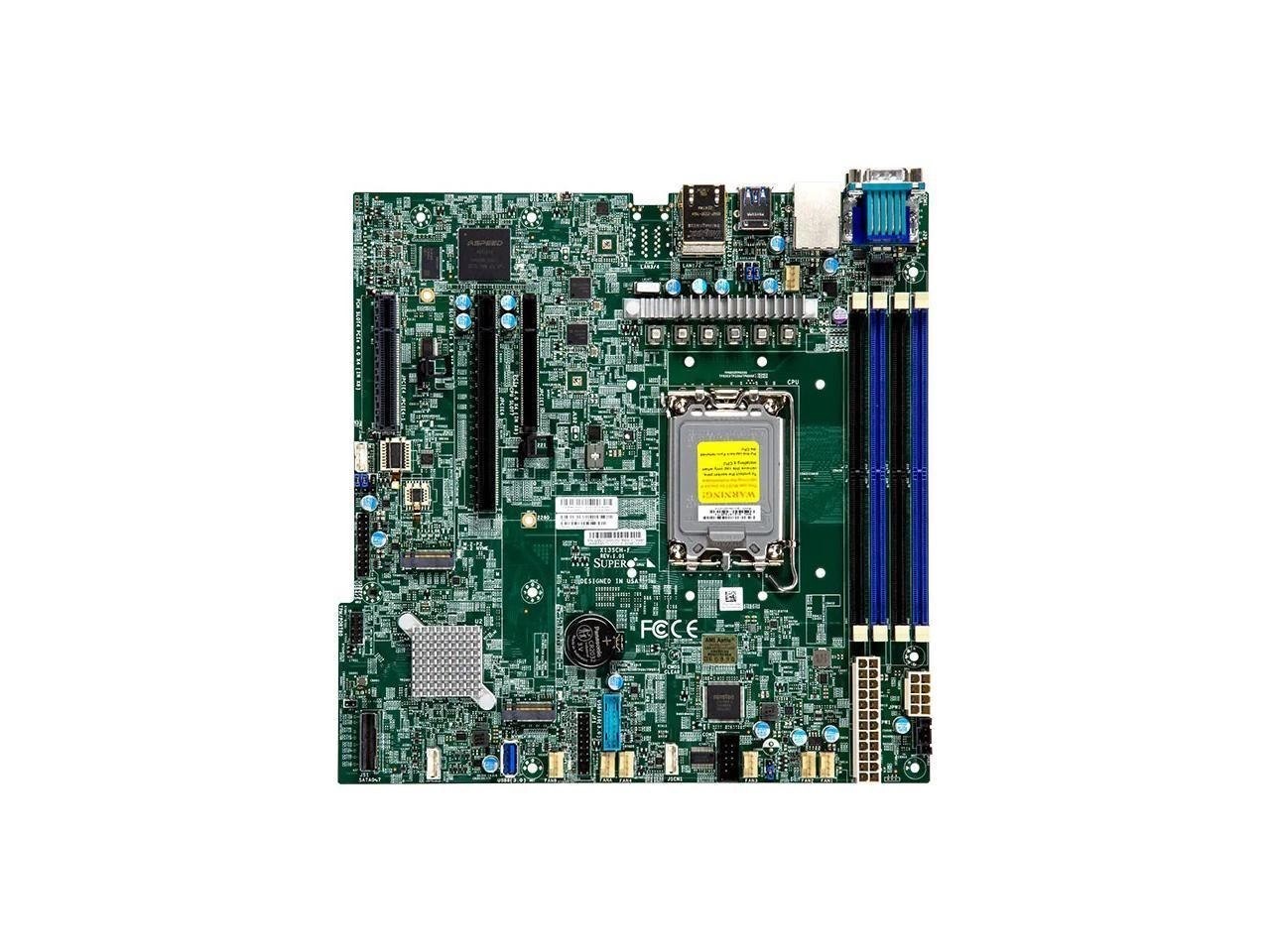 SuperMicro X13 Server Microatx,Catlow,Up,Rpl-E Xeon E,Lga1700,C266