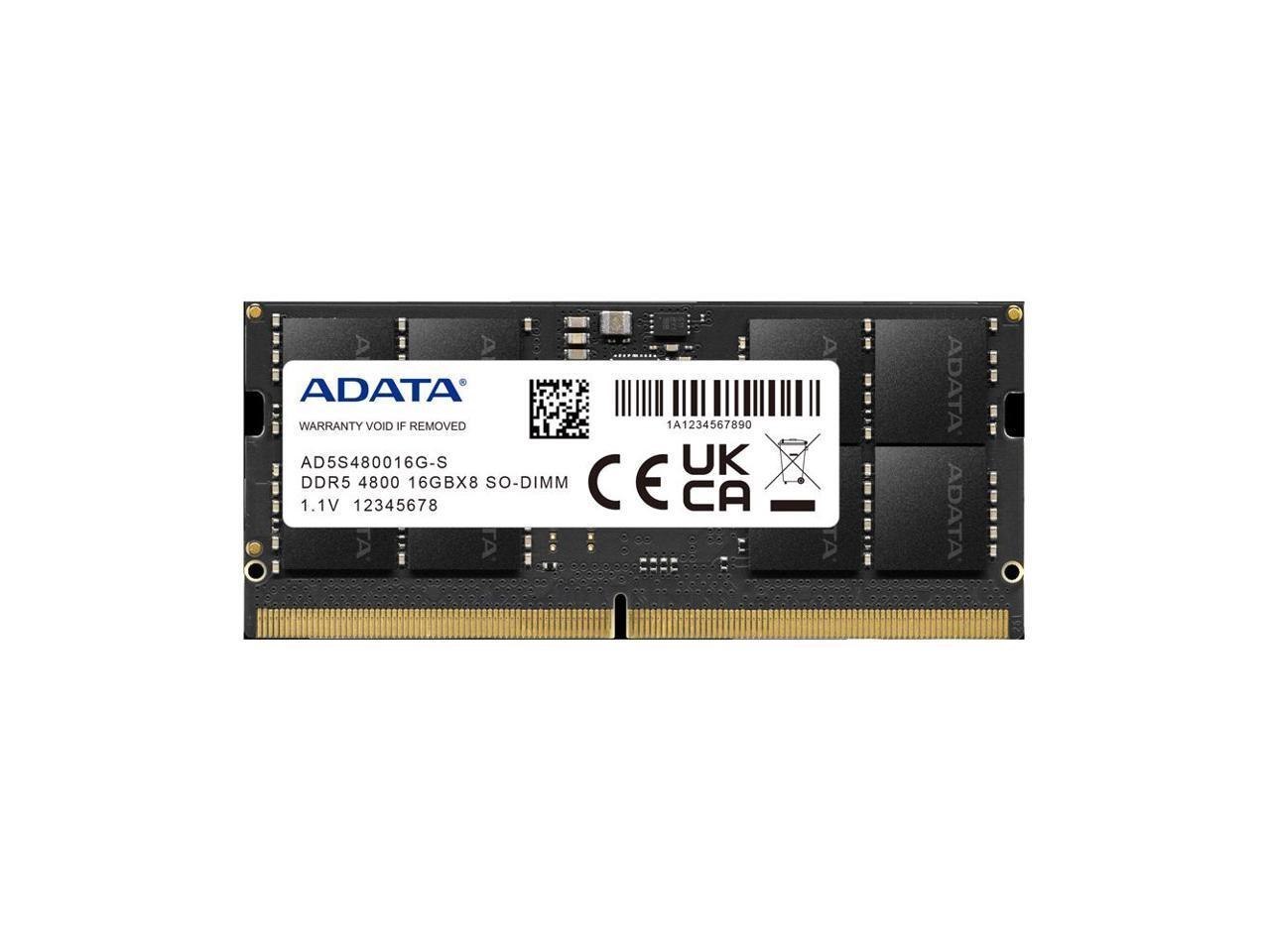 Adata AD5S480016G-B 16GB DDR5 SDRAM Memory Module