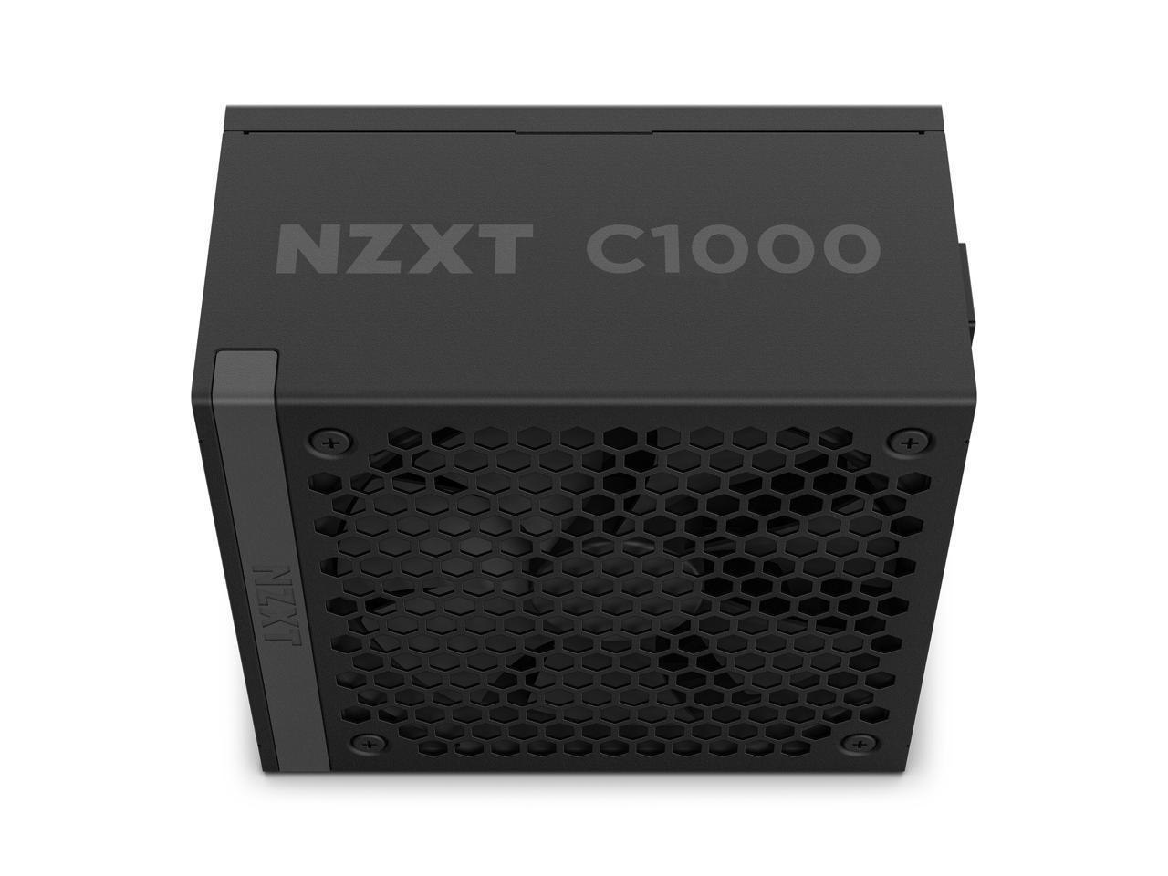 NZXT Atx 3.1 1000 Watt 80 Plus Gold Fully Modular Power Supply - Black - Pa-0G2bb-Us
