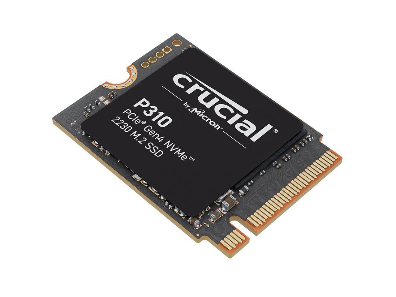 Crucial P310 1TB PCIe Gen4 2230 NVMe M.2 SSD - Up To 7