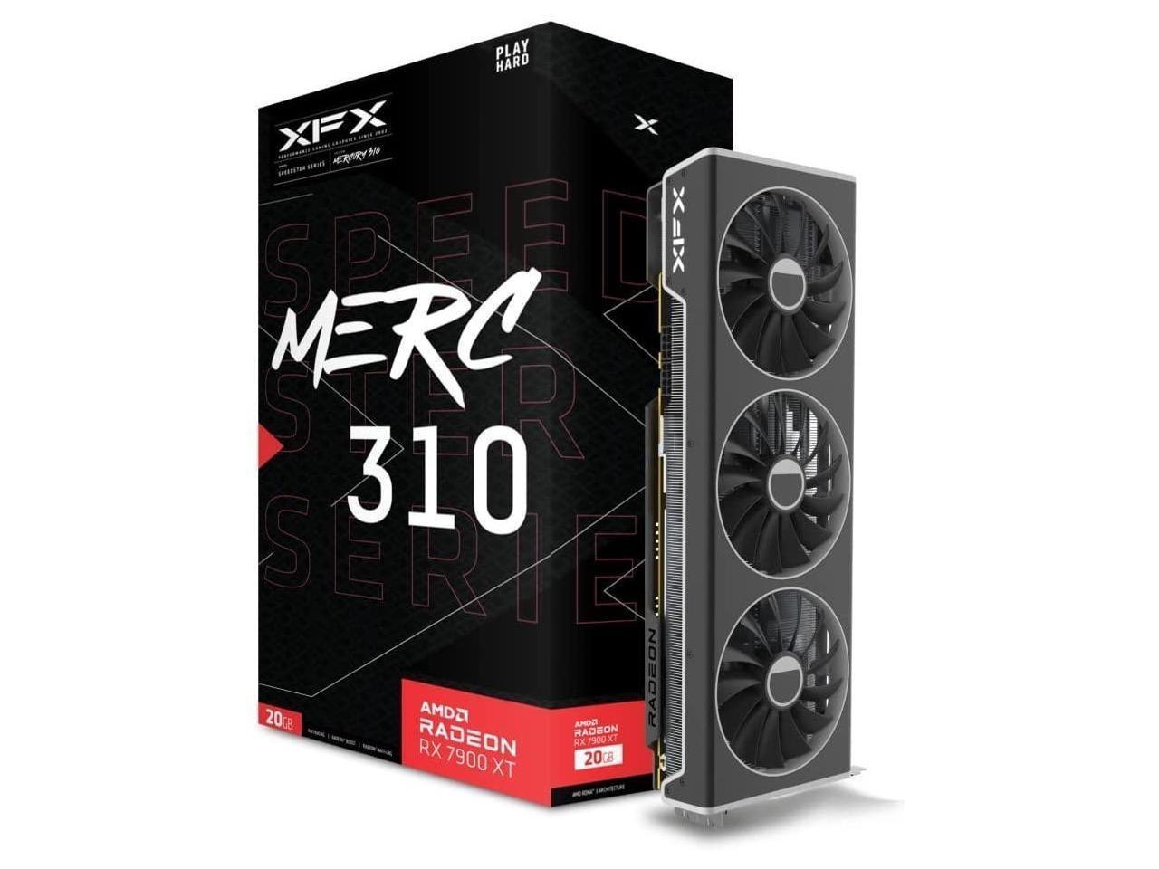 XFX Speedster Merc310 Amd Radeon RX 7900XT Ultra Gaming Graphics Card With 20GB GDDR6