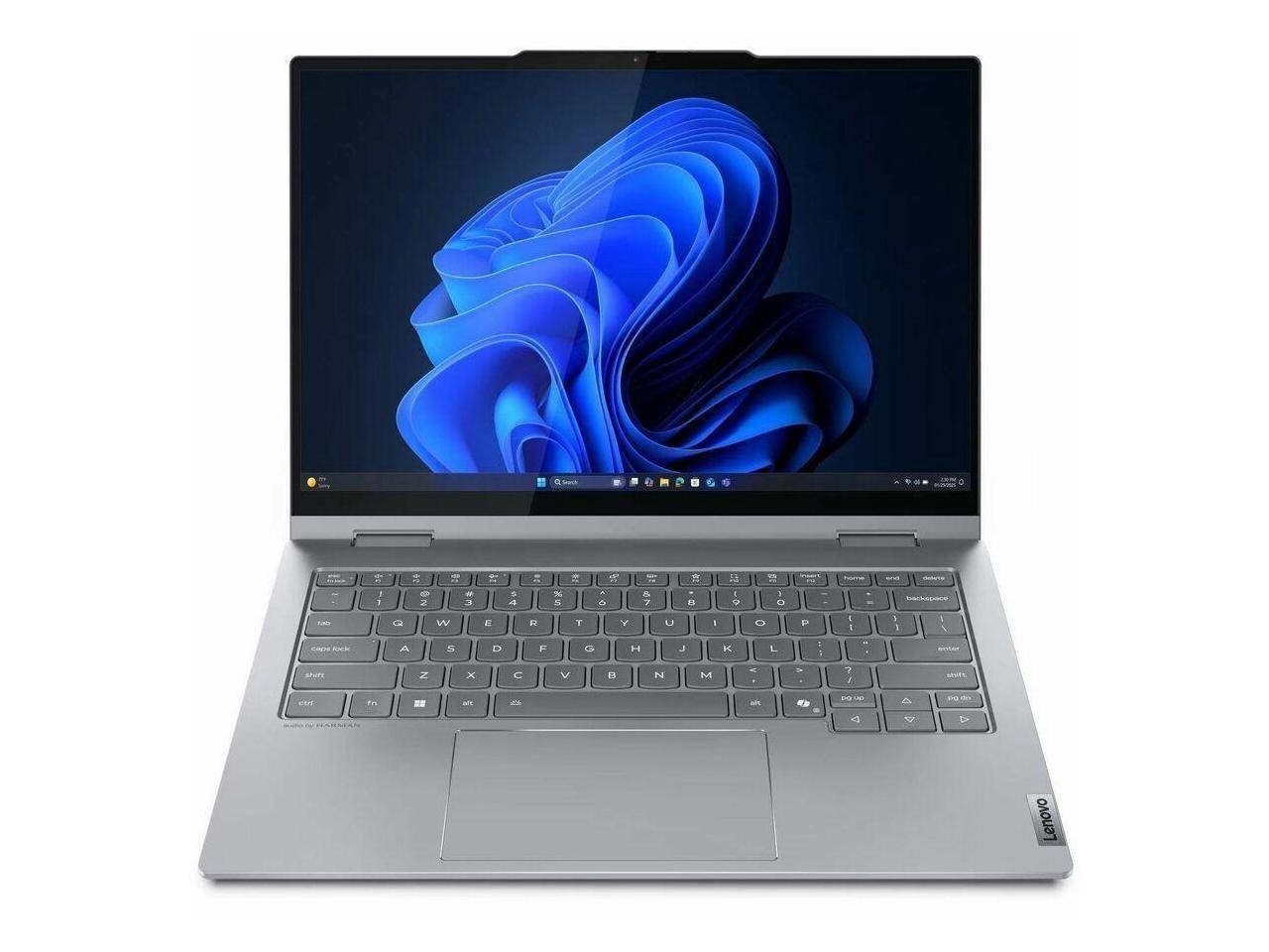 Lenovo ThinkBook 14 G5 IAU 21SQ0000US 14" Touchscreen Convertible 2 in 1 Notebook - WUXGA - Intel Core Ultra 5 225U - 16 GB - 512 GB SSD - English (US) Keyboard - Luna Gray