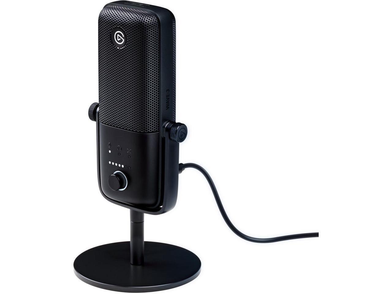 Elgato Wave:3 - Usb Condenser Microphone And Digital Mixer For Streaming