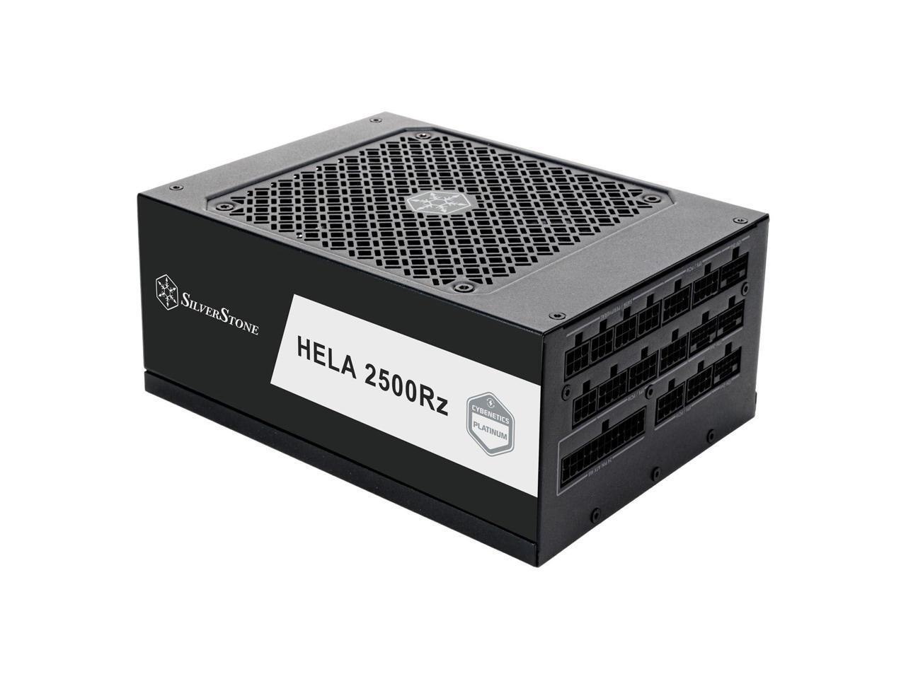 SilverStone Technology Hela 2500Rz Cybenetics Platinum 2500W Atx 3.1 & PCIe 5 Fully Modular Atx Power Supply Sst-Ha2500r-Pm