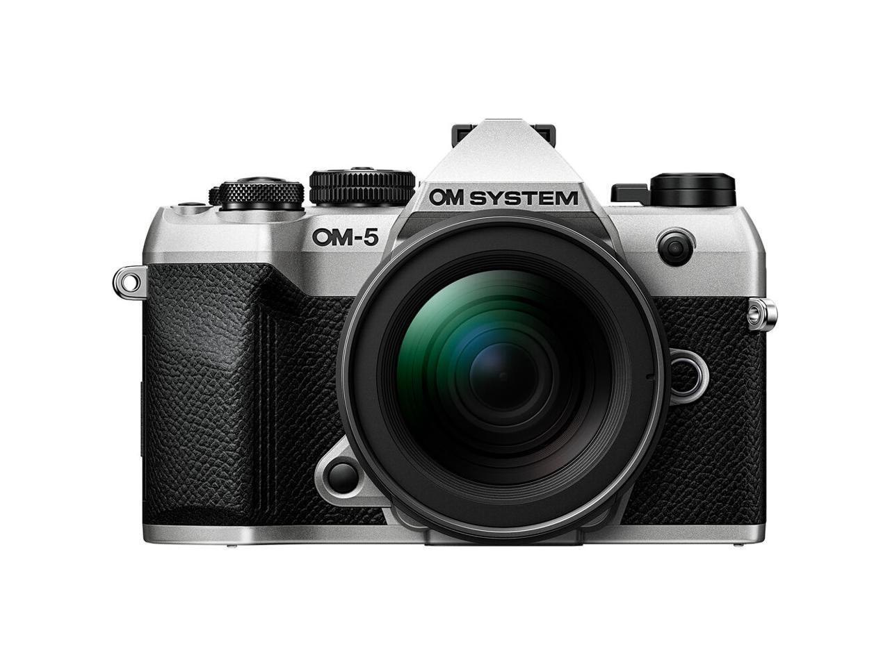 Olympus Om System Om-5 Mark Ii Mirrorless Camera - Silver - Ed 12-45MM F/4 Pro Lens V210071su000