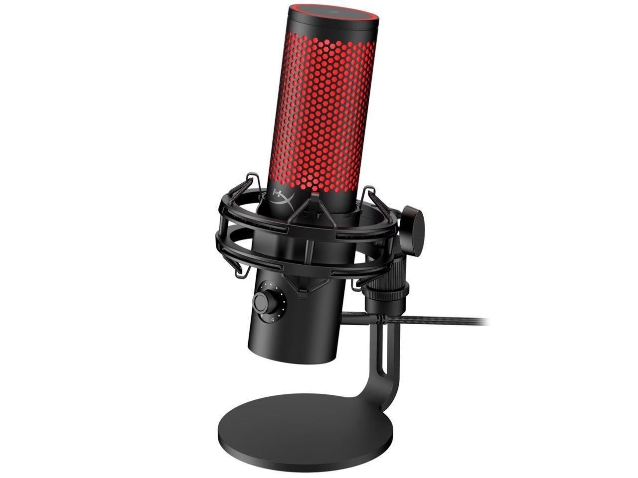 HyperX QuadCast 2 872V1aa Black Professional Microphone For Musical Instruments - High-Quality Sound Capture