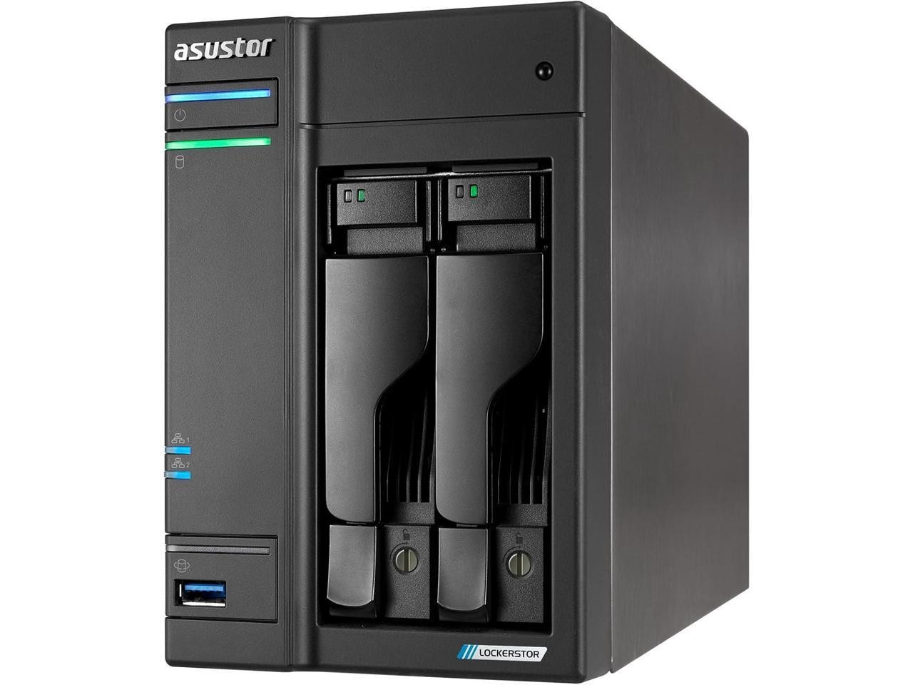 Asustor Lockerstor 2 Gen2+ As6702t V2 2 Bay Nas