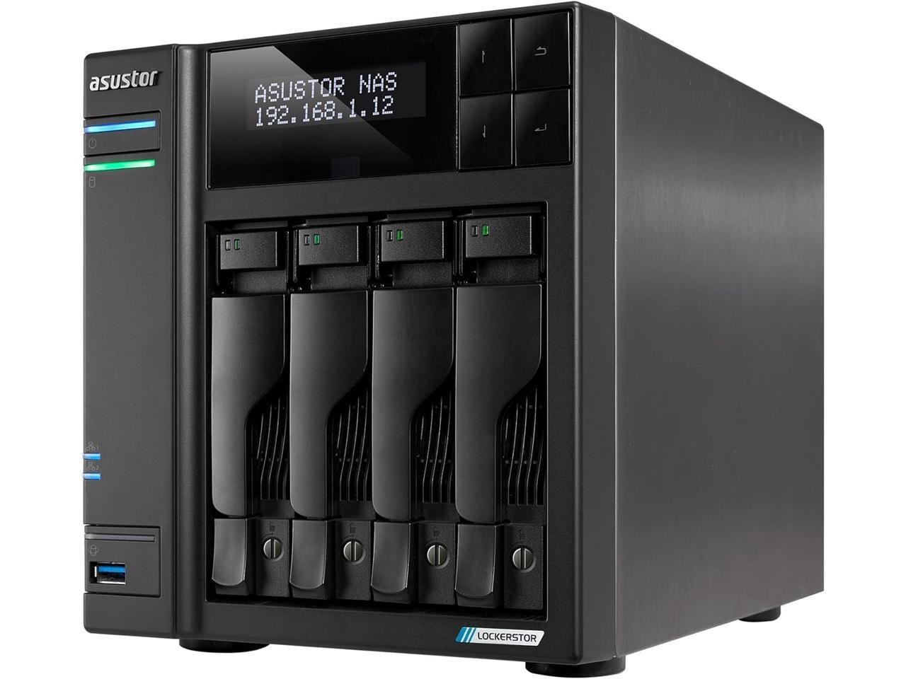 Asustor Lockerstor 2 Gen2+ As6704t V2 4 Bay Nas