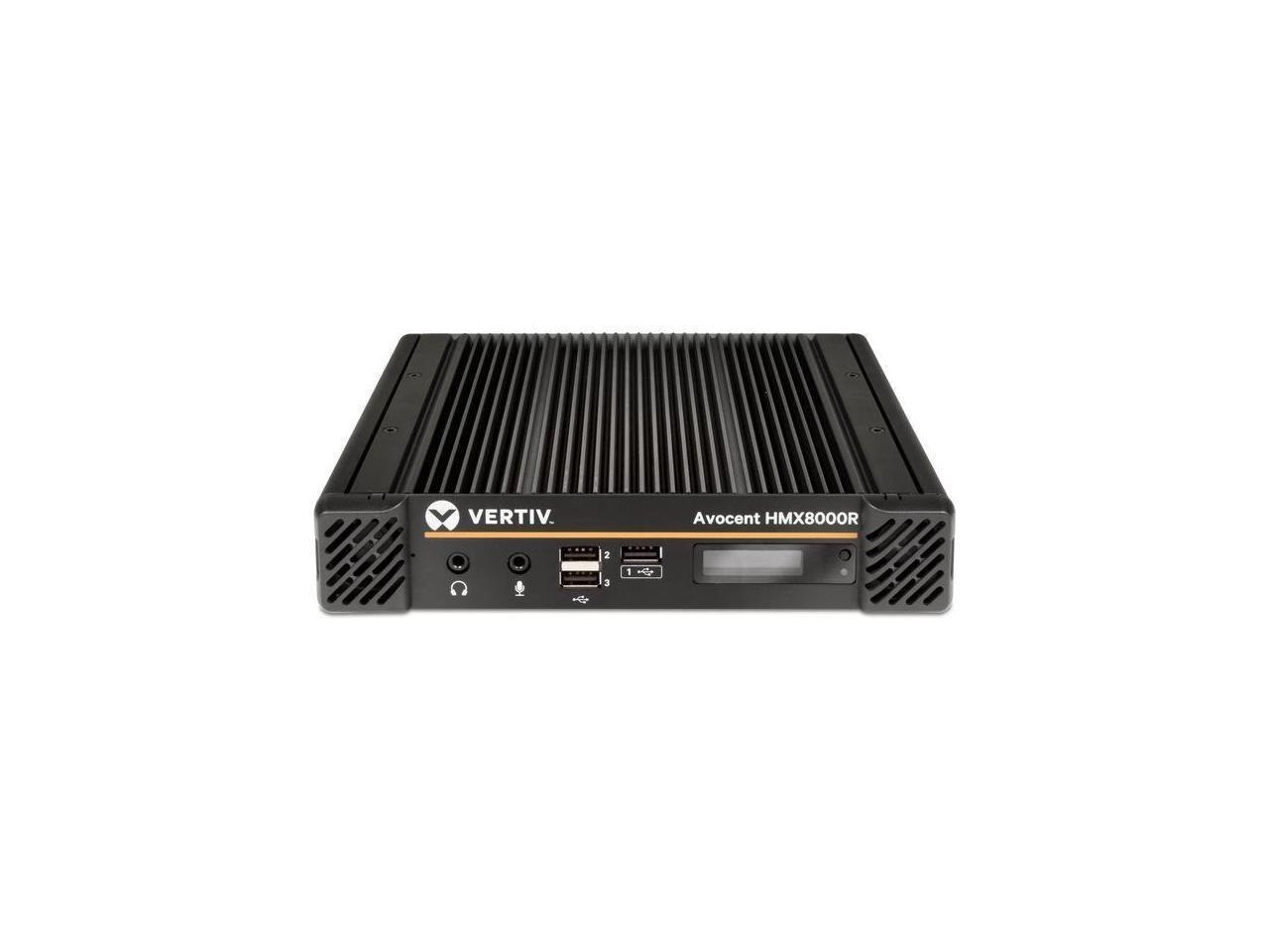 Avocent Vertiv Avocent HMX8000R Ip KVM Receiver 4K Video 10 GbE 4 Usb2.0 HMX8000R400
