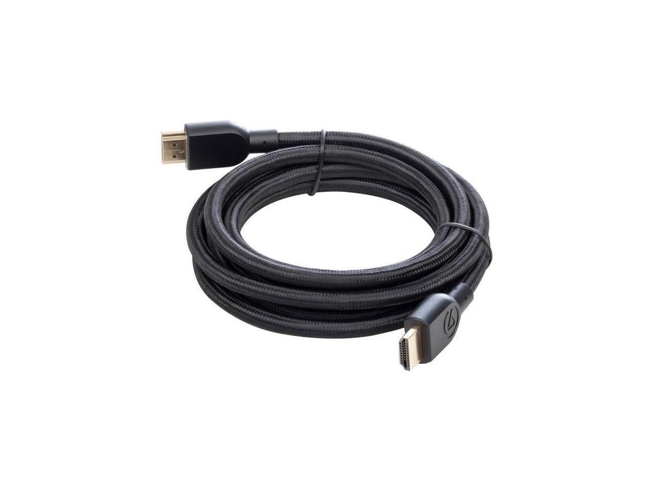 Elgato Ultra High Speed Hdmi Cable - 6.56 FT Hdmi A/V Cable For Audio/Video Device - First End: 1 X Hdmi Digital Audio/Video - Male - Second End: 1 X Hdmi Digital Audio/Video - Male - Black