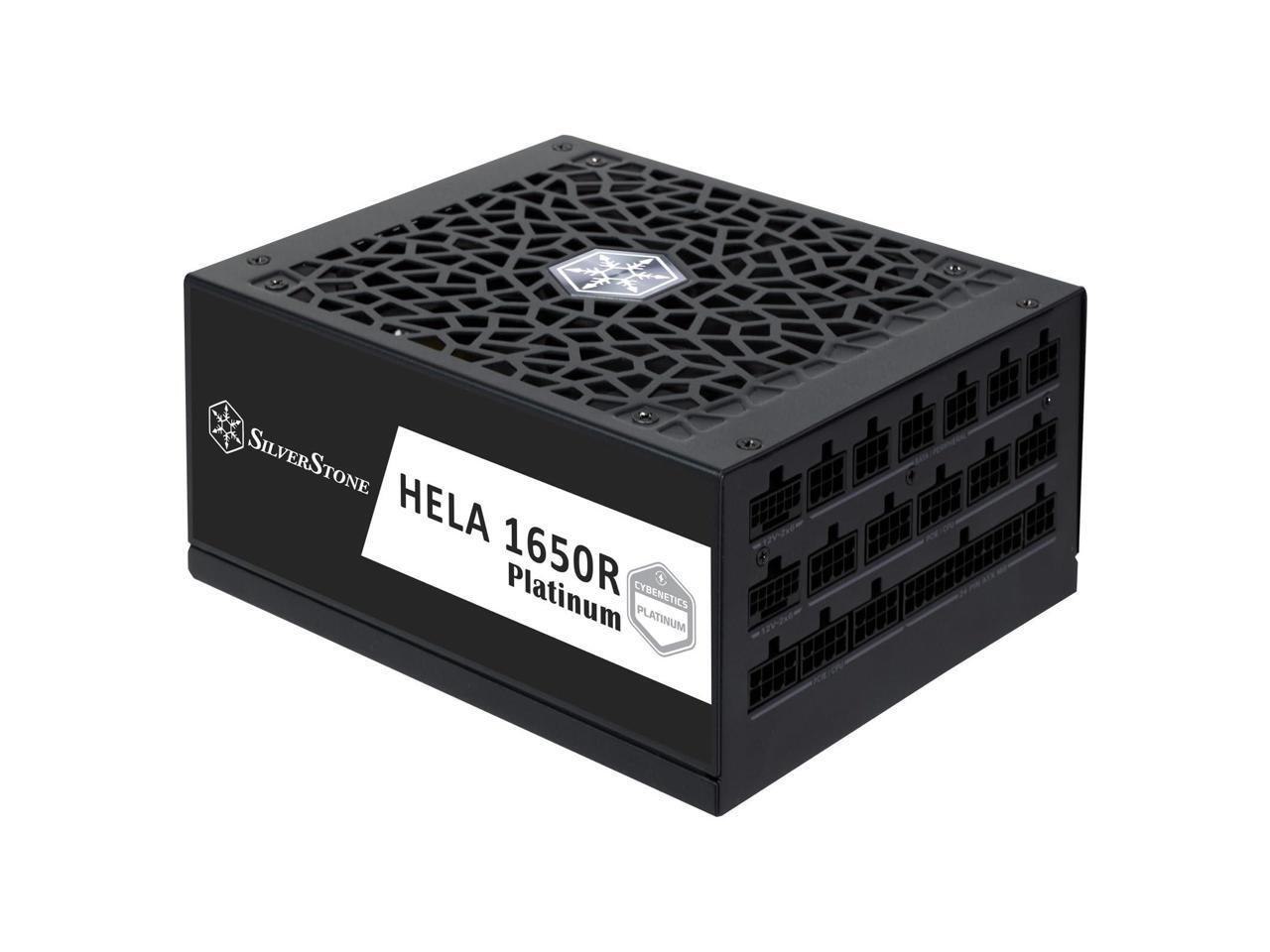 SilverStone Technology Hela 1650R Platinum Cybenetics Platinum 1650W PCIe 5 Fully Modular Atx (PS2) Power Supply (Sst-Ha1650r-Pm)