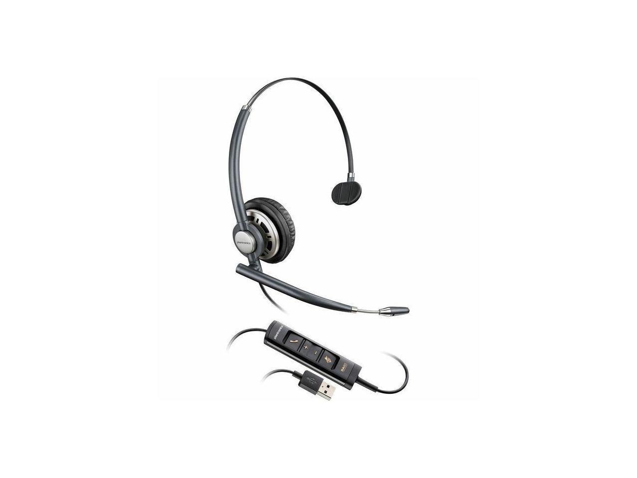 Poly EncorePro 715 Usb-A Monoaural Headset Taa - Mono - Usb Type A - Wired - 150 HZ To 6.80 kHz - On-Ear