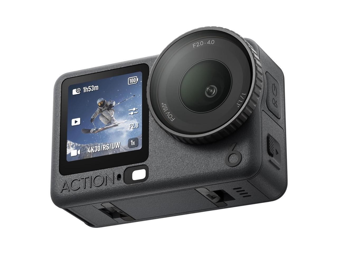 Dji Osmo Action 6 - 8K Action Camera With Variable Aperture F/2.0-F/4.0