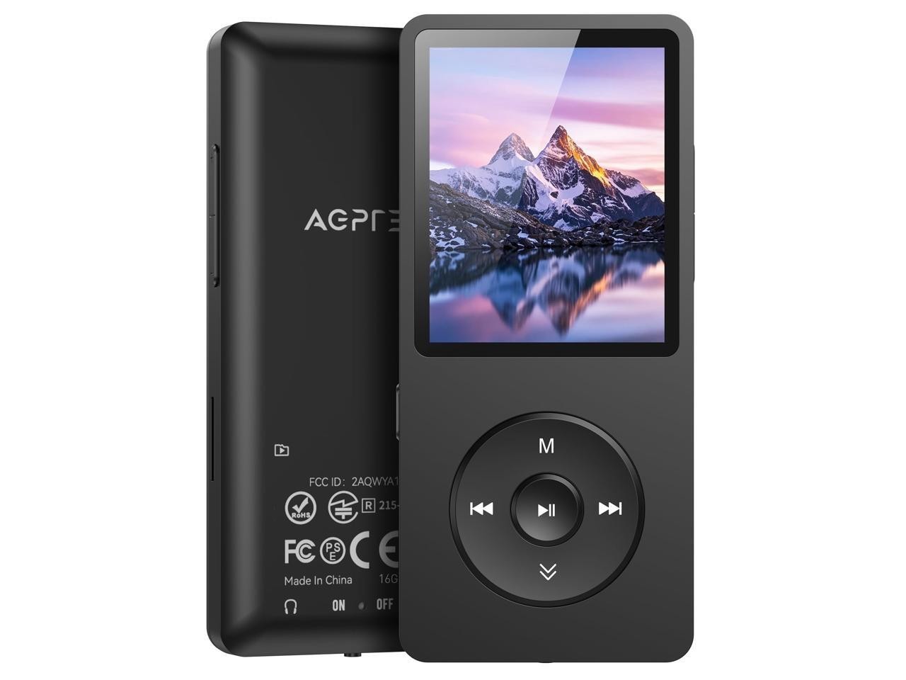Agptek A02s 16GB MP3 Player