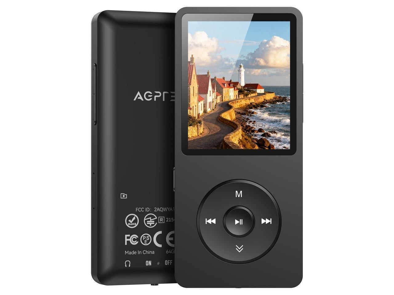 Agptek A02pl 64GB MP3 Player