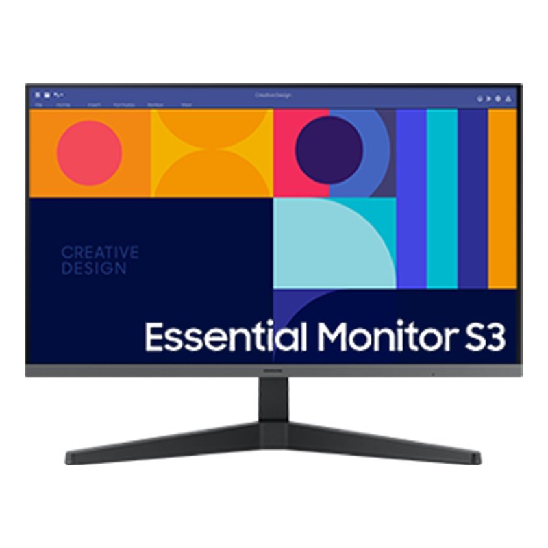 Samsung 27" (16:9) FHD Ips Monitor, DP, Hdmi, Vesa, 3YR