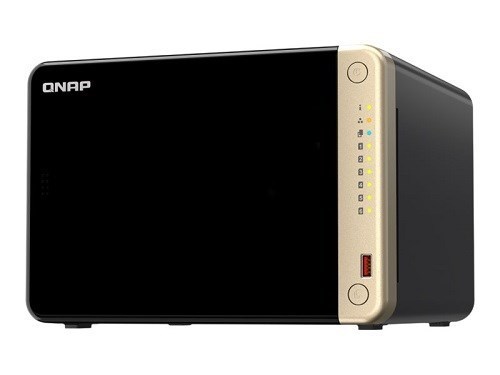 Qnap 6-Bay Nas(No Disk) Celero N QC 2.9GHz, 8GB, 2.5GbE(2), M.2(2), PCIe, 3YR WTY