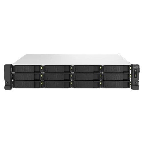 Qnap 12+6 Bay Nas (No Disk) Xeon 6-Core 2.9GHz, 32GB, 10GbE RJ45(2), 2.5GbE(2), Rpsu, 3YR