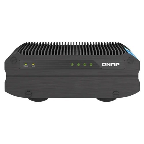 Qnap 4-Bay Nas(No Disk) Atom QC 3.0GHz, 8GB, 10GbE RJ45(2), Hdmi(1), Usb 3.2(4), 3YR WTY