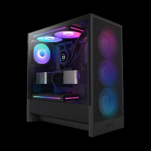 NZXT H5 Flow RGB 2024 Atx Mid With RGB Fans