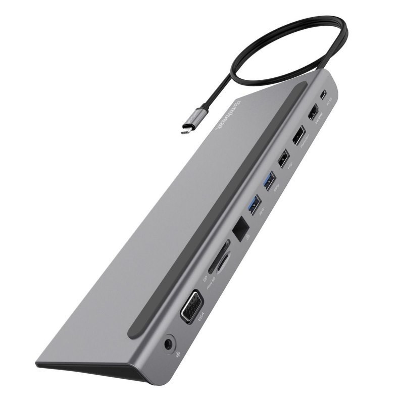 mBeat MBT Doc Triple-Display-Usb-C-Mb-Dock-D11