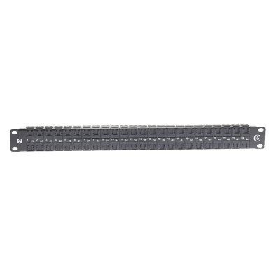 4Cabling 4Ca Rac 1Ru-48P-Cat6-Univ-Patch-Panel