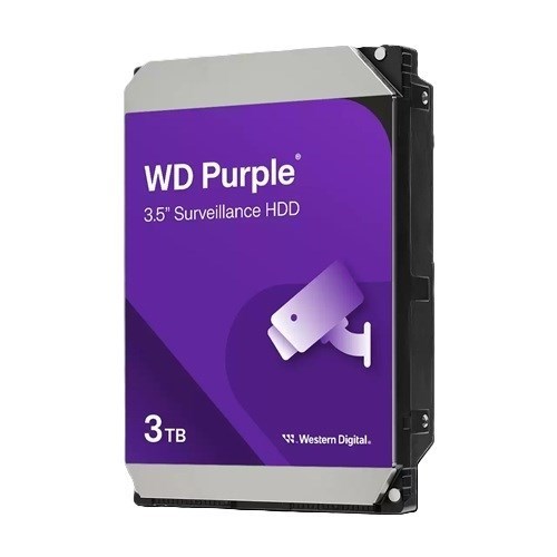 Western Digital WDD HDD Sata-3Tb-Purple-Wd34purz