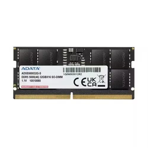 Adata Ad5s560016g-S, 16GB DDR5 5600MHz Sodimm CL46/1.1V