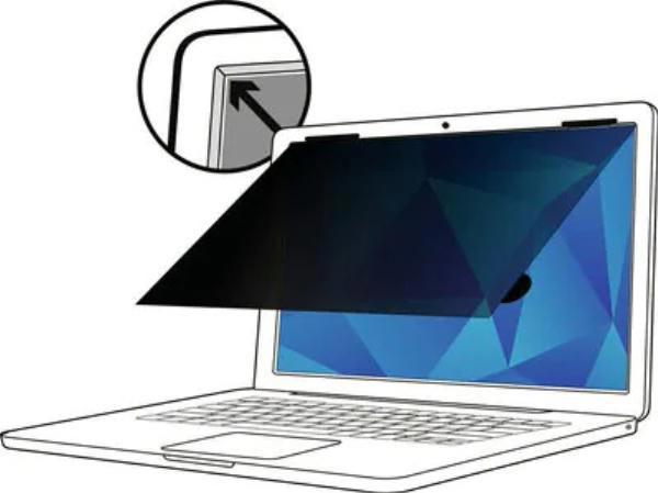 3M TF156W9B Touch Privacy Filter