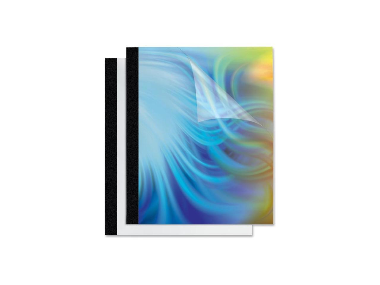 Fellowes Covers Thermal Black 1In 10PK,DDS Must Be Ordered In Multiples Of Case QTY=5