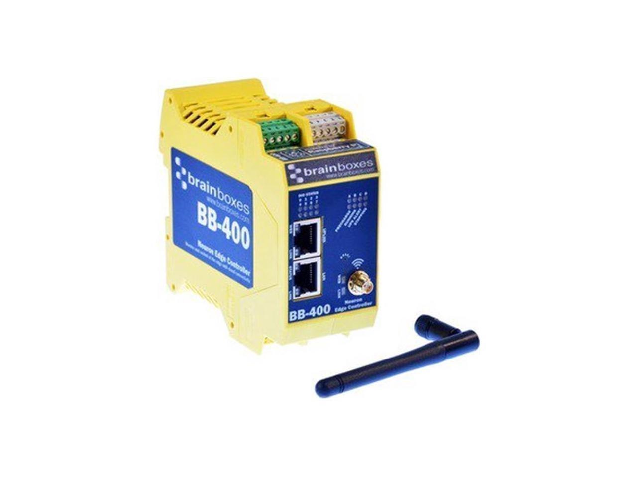 Brainboxes RS 232 / 422- 485 8 Dio Lines, One Ethernet Port For Wider Network, One Etherne