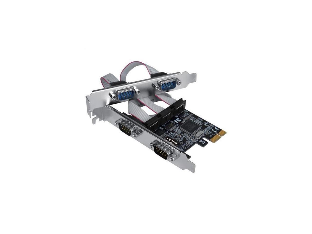 Siig Adds Four RS-232 Serial Ports To A Pci Express Enabled Computer