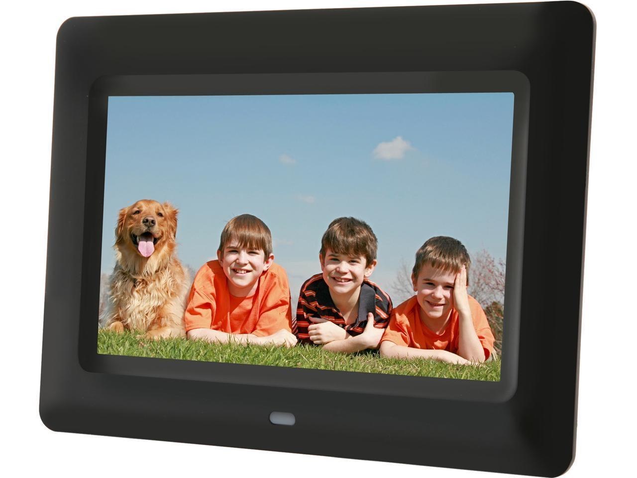 Aluratek Digital Photo Frame 7 Inch LCD Backlit - TFT Active Matrix True Colour.
